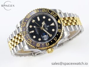 Rolex GMT Master II 126713 904L SS APF 1:1 Best Edition Black Dial on Jubilee Bracelet VR3285 CHS - Image 6