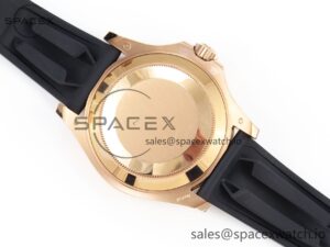 Rolex Yacht-Master 126655 C+SF Best Edition Black Ceramic Bezel on Oysterflex Strap VR3235 - Image 15