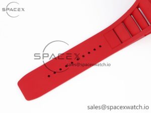 Richard Mille RM035 RED CARBON SONIC BEST EDITION SKELETON DIAL ON RED RUBBER STRAP CLONE RMUL2 - Image 22