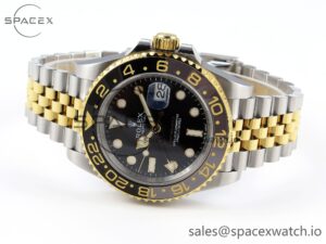 Rolex GMT Master II 126713 904L SS APF 1:1 Best Edition Black Dial on Jubilee Bracelet VR3285 CHS - Image 5
