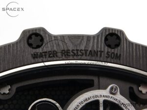 Richard Mille RM21-01 SS Tourbillon RMF Best Edition Skeleton Dial on White Rubber Strap - Image 20