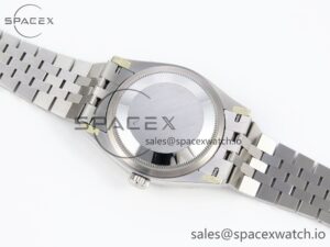 Rolex DateJust 36 126234 Clean 1:1 Best Edition 904L Steel Blue Textured Diamonds Dial on Jubilee Bracelet VR3235 - Image 16