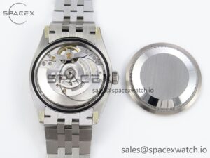 Rolex DateJust 36 126234 Clean 1:1 Best Edition 904L Steel Blue Textured Diamonds Dial on Jubilee Bracelet VR3235 - Image 18