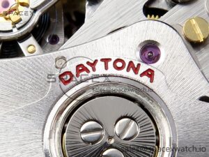 Rolex Daytona 116519 APSF 1:1 Best Edition Black Diamonds Dial on Oysterflex Rubber Strap SH4130 - Image 22