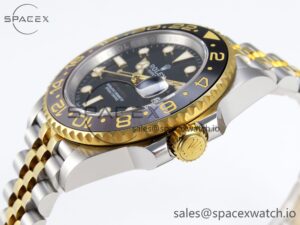 Rolex GMT Master II 126713 904L SS APF 1:1 Best Edition Black Dial on Jubilee Bracelet VR3285 CHS - Image 7
