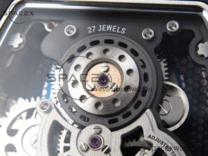 Richard Mille RM21-01 SS Tourbillon RMF Best Edition Skeleton Dial on White Rubber Strap - Image 23