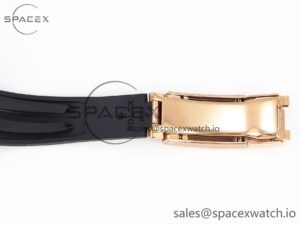 Rolex Yacht-Master 126655 C+SF Best Edition Black Ceramic Bezel on Oysterflex Strap VR3235 - Image 27