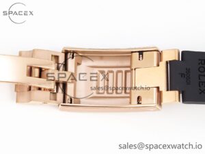 Rolex Yacht-Master 126655 C+SF Best Edition Black Ceramic Bezel on Oysterflex Strap VR3235 - Image 29