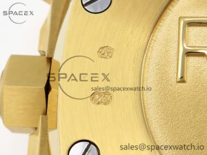Audermars Piguet Royal Oak Chrono 26331 YG IPF 1:1 Best Edition Green Dial on YG Bracelet A7750 - Image 23