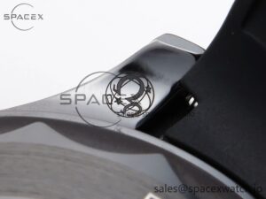 SEAMASTER 300M 43.5MM BLACK CERAMIC VSF 1:1 BEST EDITION BLACK DIAL RG BEZEL ON BLACK RUBBER STRAP A8806 - Image 24