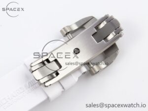 Richard Mille RM21-01 SS Tourbillon RMF Best Edition Skeleton Dial on White Rubber Strap - Image 27