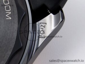 SEAMASTER 300M 43.5MM BLACK CERAMIC VSF 1:1 BEST EDITION BLACK DIAL RG BEZEL ON BLACK RUBBER STRAP A8806 - Image 25