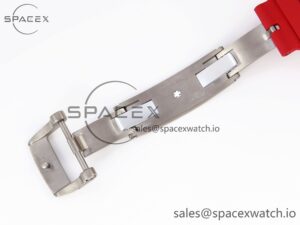 Richard Mille RM035 RED CARBON SONIC BEST EDITION SKELETON DIAL ON RED RUBBER STRAP CLONE RMUL2 - Image 27