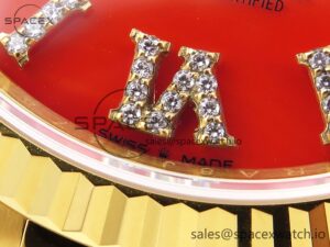 Rolex DayDate 36mm YG/YG Pres Orange Gradient Dial RAF A2834 - Image 11