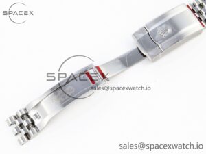 Rolex DateJust 36 126234 Clean 1:1 Best Edition 904L Steel Blue Textured Diamonds Dial on Jubilee Bracelet VR3235 - Image 25