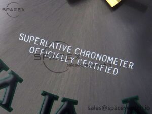 Rolex DateJust 36 SS/RG 126231 VSF 1:1 Best Edition 904L Steel Gray Dial Green Roman Marker on Jubilee Bracelet VS3235 - Image 11