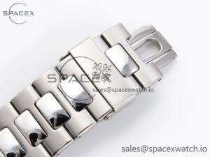 Patek Philippe Nautilus 5990 SS SPPF 1:1 Best Edition Blue Dial on SS Bracelet A28-520 Clone - Image 25