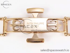 Patek Philippe NAUTILUS 7118 LADIES RG PPF 1:1 BEST EDITION WHITE DIAL ON RG BRACELET 324CS - Image 29