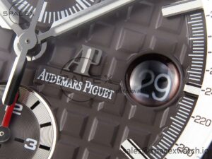 Audermars Piguet Royal Oak Offshore 44mm Black Ceramic APF 1:1 Best Edition Gray Dial on Black Rubber Strap A3126 - Image 10