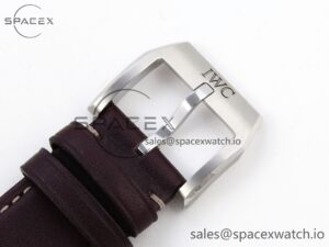 Iwc Pilot Mark XX IW328205 ZF 1:1 Best Edition Green Dial on Brown Leather Strap A32111 - Image 27
