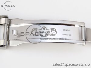 Rolex Daytona 116509 SS OMF Best Edition Gray/Black Dial on SS Bracelet A7750 (Slim Movement) - Image 26