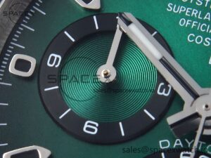 Rolex Daytona DIW Carbon/SS Case and Bezel DIWF Edition Green Dial on Black Nylon Strap A7750 - Image 13