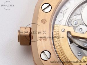 Audermars Piguet Royal Oak 39mm 15202 RG IPF 1:1 Best Edition Black Diamonds Dial on RG Bracelet A2121 - Image 25