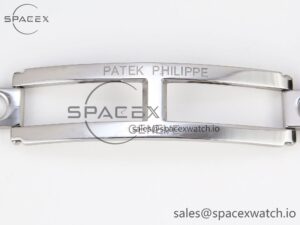Patek Philippe Nautilus 5990 SS SPPF 1:1 Best Edition Gray Dial on SS Bracelet A28-520 Clone - Image 29