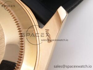 Rolex Yacht-Master 126655 C+SF Best Edition Black Ceramic Bezel on Oysterflex Strap VR3235 - Image 24