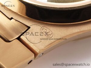 PATEK PHILIPPE NAUTILUS 7118 LADIES RG PPF 1:1 BEST EDITION RG DIAL ON RG BRACELET 324CS - Image 24