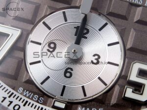 AUDEMARS PIGUET ROYAL OAK OFFSHORE 42MM SS APF 1:1 BEST EDITION BROWN DIAL CERAMIC BEZEL ON GRAY RUBBER STRAP A3126 - Image 11