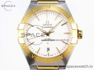 Omega Constellation 39mm SS ASWF 1:1 Best Edition Black Dial on SS Bracelet A8800 - Image 2
