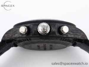 Rolex Daytona DIW Carbon/SS Case and Bezel DIWF Edition Green Dial on Black Nylon Strap A7750 - Image 15