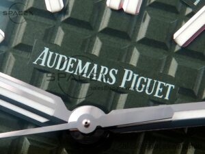 Audermars Piguet Royal Oak Offshore Diver 15710 IPF 1:1 Best Edition Green Dial on Green Rubber Strap SA3120 Super Clone - Image 9