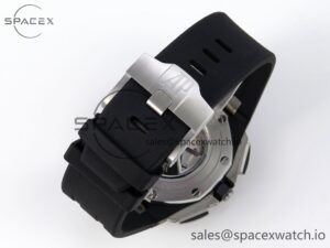 Audermars Piguet Royal Oak Offshore 44mm Black Ceramic APF 1:1 Best Edition Gray Dial on Black Rubber Strap A3126 - Image 16