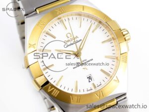 Omega Constellation 39mm SS ASWF 1:1 Best Edition Black Dial on SS Bracelet A8800 - Image 3
