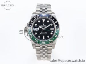 Rolex GMT Master II 126720 VTNR 904L SS C+S Factory 1:1 Best Edition on Jubilee Bracelet SH3285 CHS