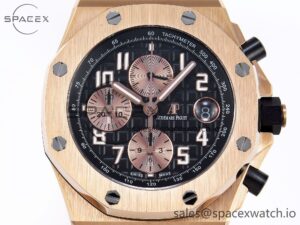 Audemars Piguet Royal Oak Offshore 42mm RG/RG Black/Gold APF A3126 - Image 2