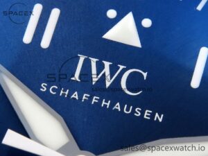 Iwc Pilot Mark XX IW328203 ZF 1:1 Best Edition Blue Dial on Dark Blue Leather Strap A32111 - Image 9