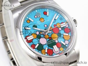 Rolex Oyster Perpetual 126000 36mm EWF 1:1 Best Edition 904L Steel Celebration Dial A3230 - Image 3