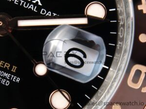 Rolex GMT-Master II 126711 CHNR Black/Brown Ceramic Clean Factory Best Edition on SS/RG Bracelet DD3285 CHS - Image 9