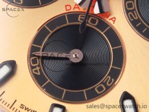 Rolex Daytona 116505 KING 1:1 Best Edition RG/Black Dial on RG Bracelet SA4130 - Image 11