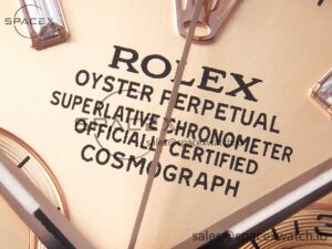 Rolex Daytona 116515 BTF 1:1 Best Edition Black Diamonds Dial on Oysterflex Strap SA4130 V2 - Image 9