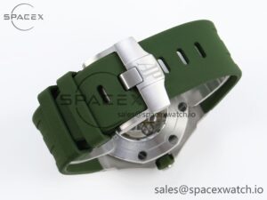 Audermars Piguet Royal Oak Offshore Diver 15710 IPF 1:1 Best Edition Green Dial on Green Rubber Strap SA3120 Super Clone - Image 15