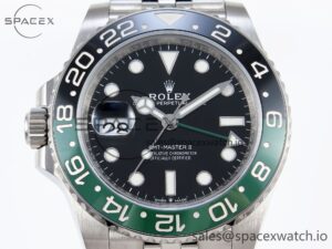 Rolex GMT Master II 126720 VTNR 904L SS C+S Factory 1:1 Best Edition on Jubilee Bracelet SH3285 CHS - Image 2