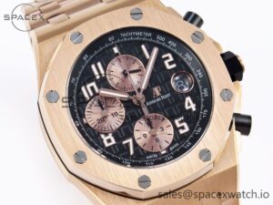 Audemars Piguet Royal Oak Offshore 42mm RG/RG Black/Gold APF A3126 - Image 3