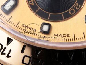 Rolex Daytona 116505 KING 1:1 Best Edition RG/Black Dial on RG Bracelet SA4130 - Image 12