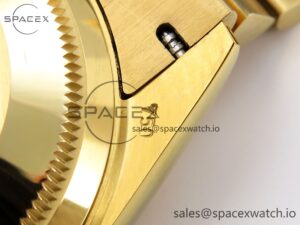Rolex DayDate 36mm YG/YG Pres Orange Gradient Dial RAF A2834 - Image 21