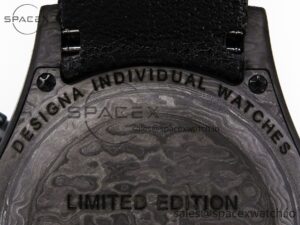 Rolex Daytona DIW Carbon/SS Case and Bezel DIWF Edition Green Dial on Black Nylon Strap A7750 - Image 18