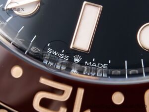 Rolex GMT-Master II 126711 CHNR Black/Brown Ceramic Clean Factory Best Edition on SS/RG Bracelet DD3285 CHS - Image 11